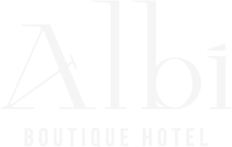 Albi Hotel logo white