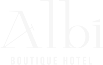Albi Hotel logo white